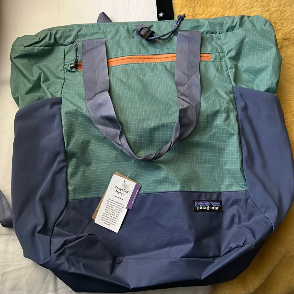 Patagonia tote, backpack